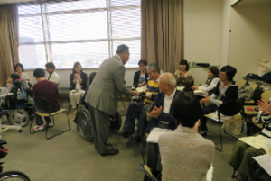 ピアカウンセリング養成講座 受講修了書の授与の詳細へリンクします