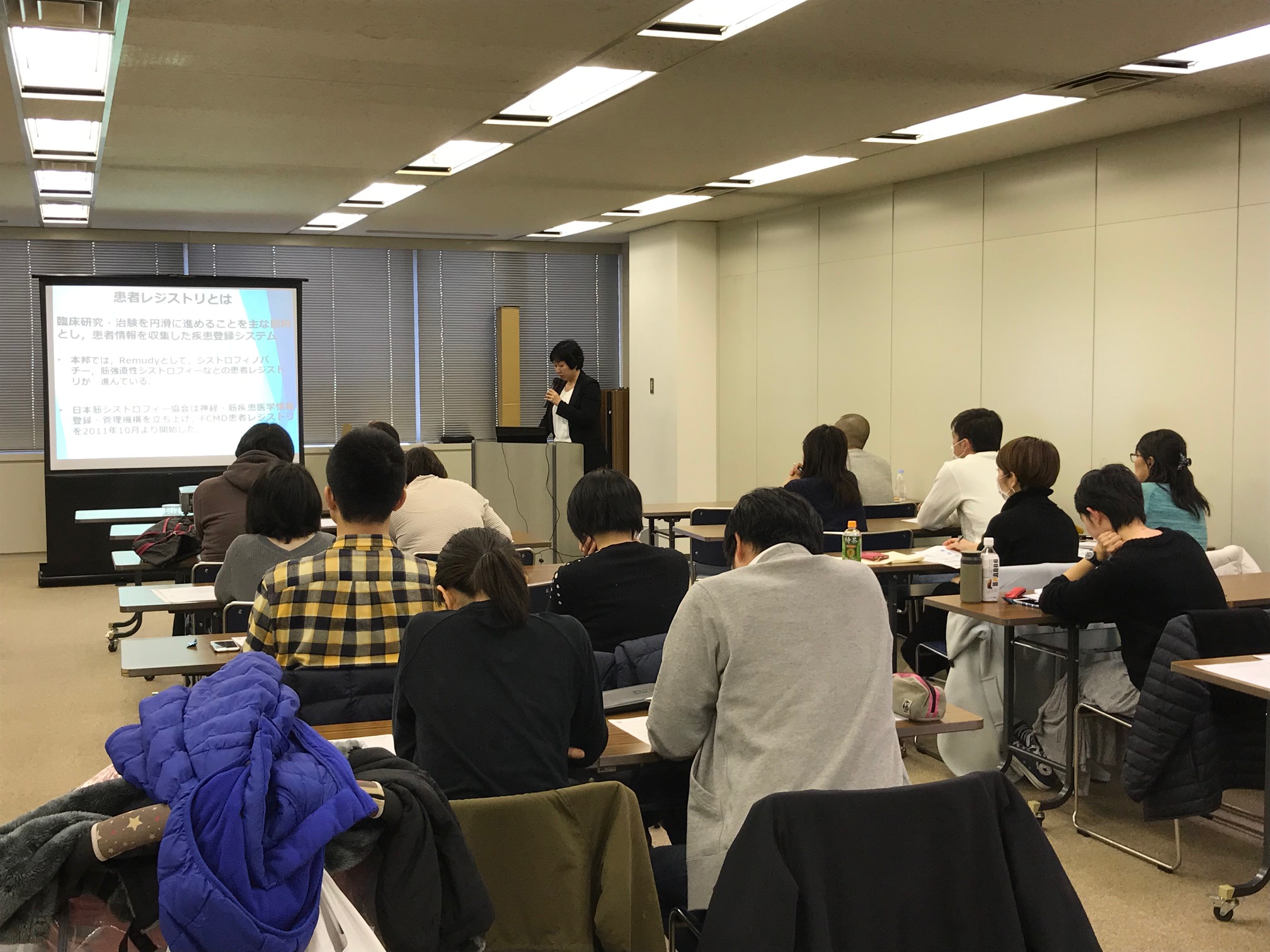 石垣景子先生（東京女子医科大学）の講演会写真